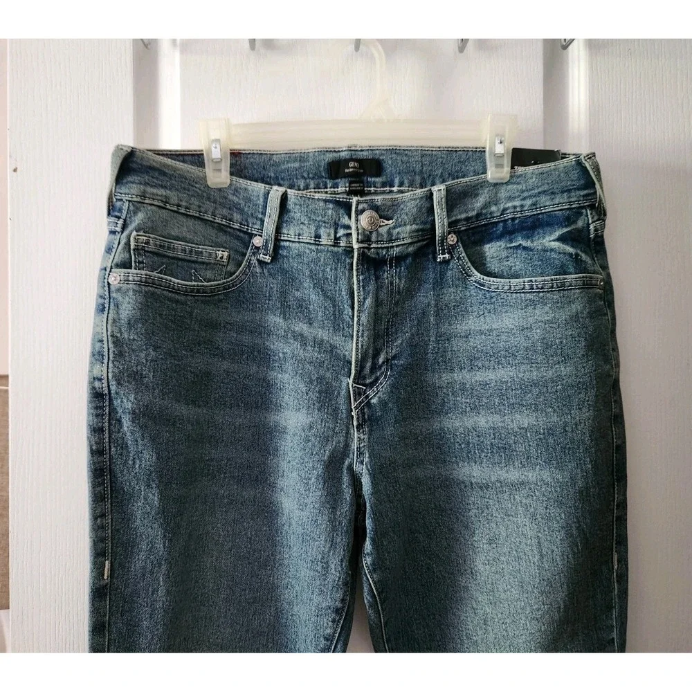 True Religion GENO Men's Relaxed Slim Blue Jeans Pants‎ Pockets Size 33×32